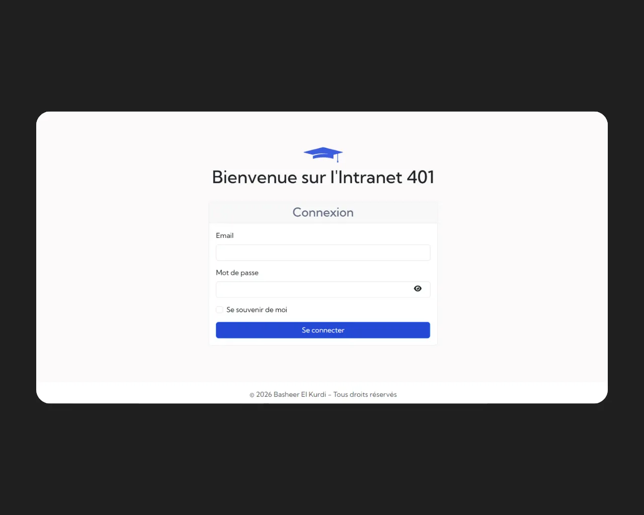 Intranet pédagogique